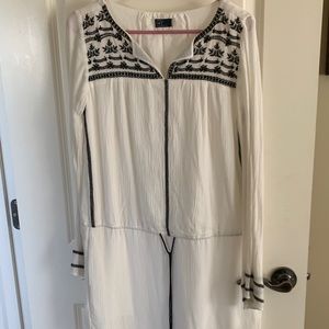 Gap Summer Tunic w/ embroidery